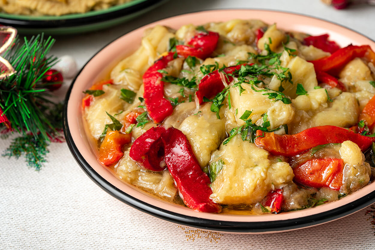 Közlenmiş Patlıcan Salata
