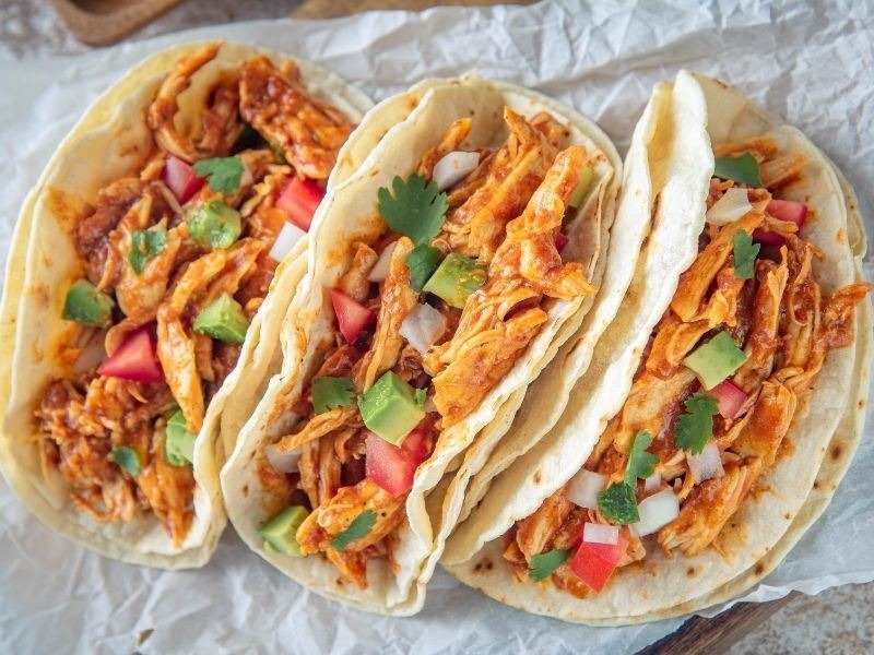 Tavuklu Taco